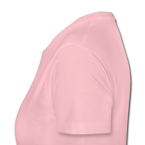 Frauen Premium T-Shirt Links Hellrosa