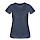 thumbnail Frauen Premium T-Shirt Vorne Blau meliert