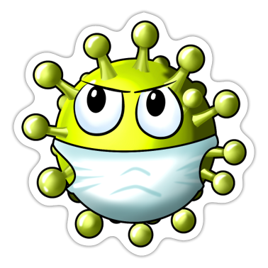 Corona  - Cartoon Corona Virus