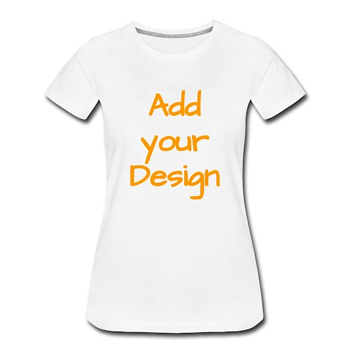 Women's Premium T-Shirt white