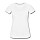 thumbnail Camiseta premium mujer Vorne blanco