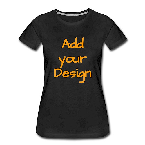 Women's Premium T-Shirt black