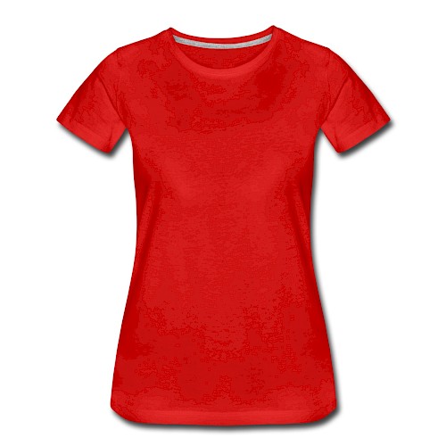 Women's Premium T-Shirt Vorne red