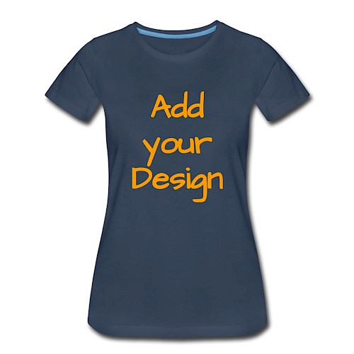 Women's Premium T-Shirt navy