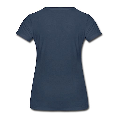 Women's Premium T-Shirt Hinten navy