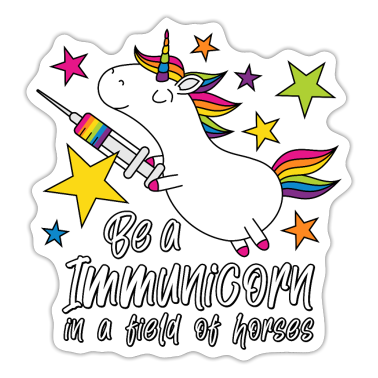 Corona  - Immunicorn licorne vacciné