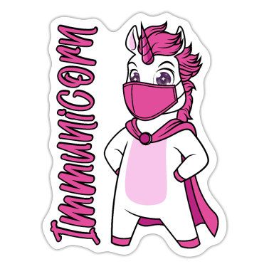 Corona  - Vaccination vaccinée Vacciner Licorne Immunicorn