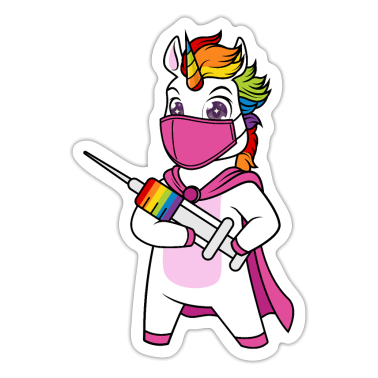 Corona  - Licorne vaccinée Immunicorn