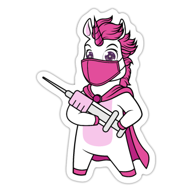 Corona  - Vaccination Immunicorn Licorne