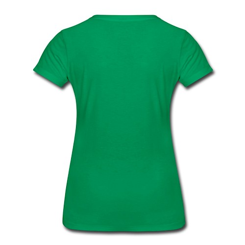 Women's Premium T-Shirt Hinten kelly green