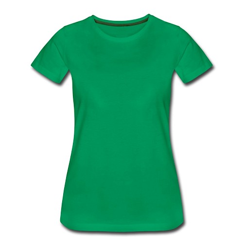 Women's Premium T-Shirt Vorne kelly green