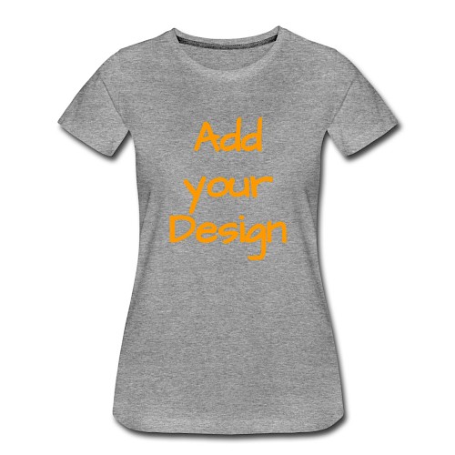 Women's Premium T-Shirt heather grey