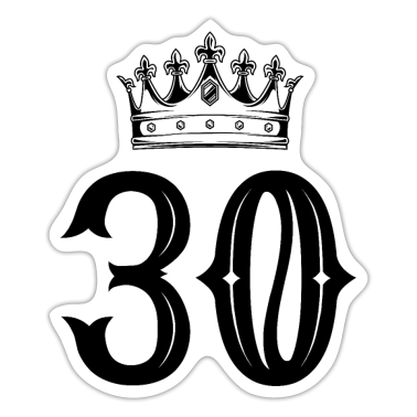 Corona  - 30 Corona del número