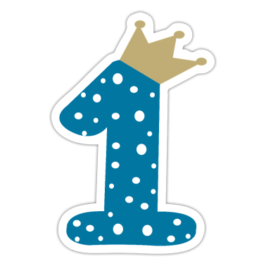 Corona  - 1er cumpleaños bebé niños corona regalo para niños