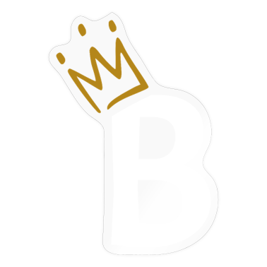 Corona  - Letra B con corona