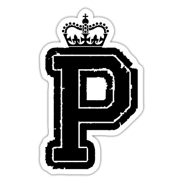 Corona  - letra P corona