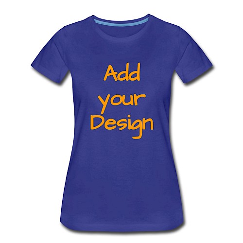 Women's Premium T-Shirt royal blue