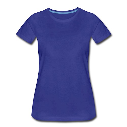 Women's Premium T-Shirt Vorne royal blue