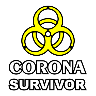 Zoom image Corona, CORONA, TShirt, Corona Survivor, Grypa