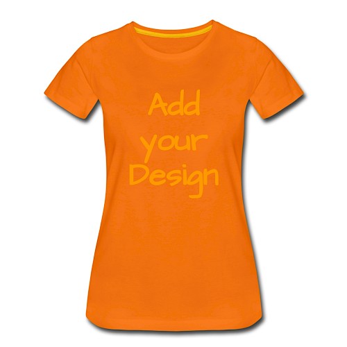 Women's Premium T-Shirt orange