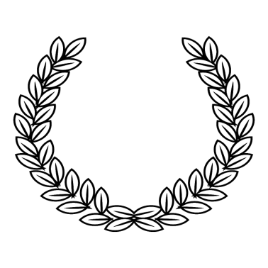 Zoom image corona d'alloro