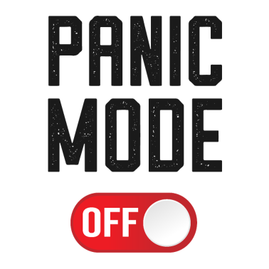 Zoom image Raak niet in paniekmodus virus check gift relax