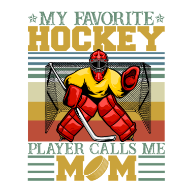 Zoom image Hockey mamma Vintage retro solnedgang