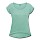 thumbnail Women's T-Shirt with rolled up sleeves Vorne heather mint