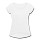 thumbnail Camiseta con manga enrollada mujer Vorne blanco