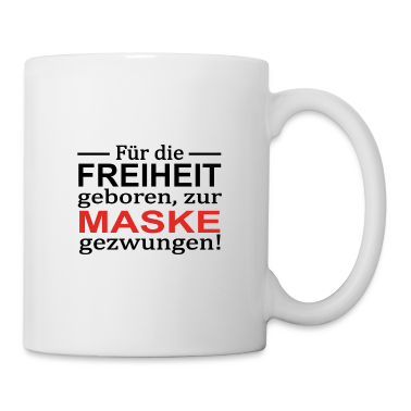 Corona  - Corona Maske mit Spruch