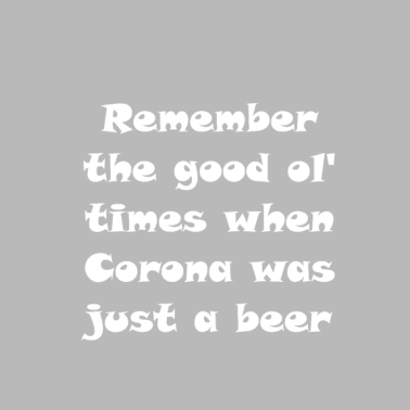 Zoom image Corona Slogan