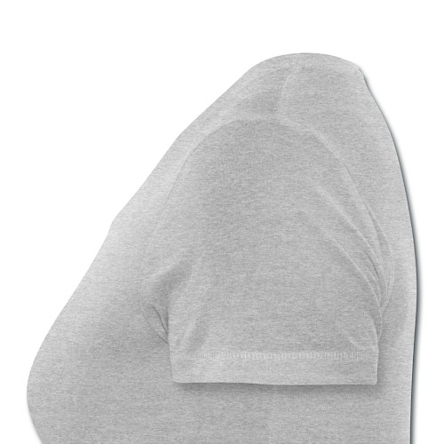 T-shirt bio col V Stanley & Stella Femme Links gris chiné