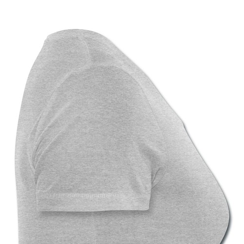 T-shirt bio col V Stanley & Stella Femme Rechts gris chiné