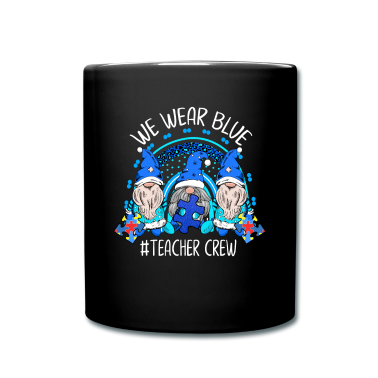 Corona  - Nosimy Blue Teacher Crew Autism Awareness Gnomes