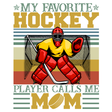 Zoom image Hockey Mamma Vintage Retro Tramonto