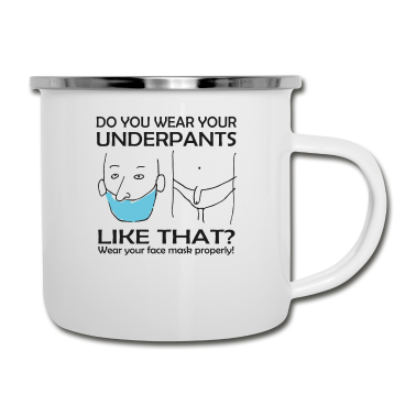 Corona  - Grappige Corona zegt ademhalingsmasker