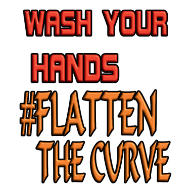 Zoom image Anti Corona Was uw handen Maak de curve plat