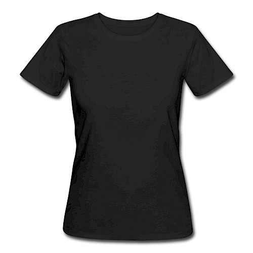 Women's Organic T-Shirt Vorne black