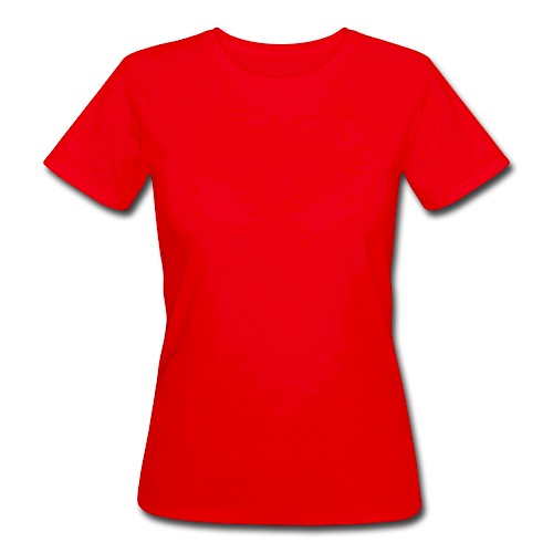 Women's Organic T-Shirt Vorne red