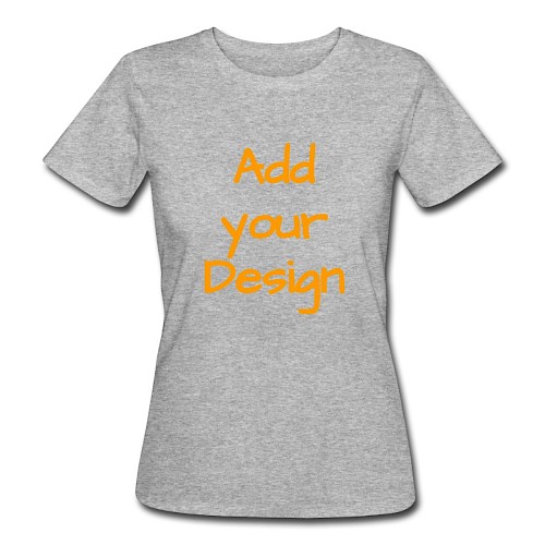Women's Organic T-Shirt heather grey