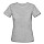 thumbnail T-shirt bio Femme Vorne gris chiné