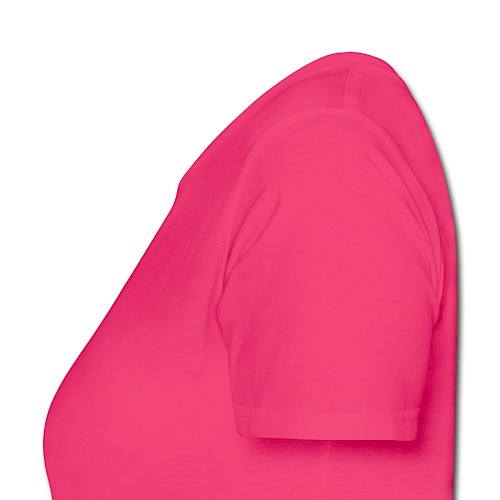 Women's Organic T-Shirt Links neon pink