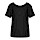 thumbnail Lässig geschnittenes Frauen T-Shirt von Bella + Canvas Vorne Schwarz