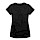 thumbnail Vrouwen oversize T-shirt Vorne zwart