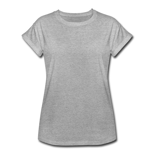 T-shirt oversize Femme Vorne gris chiné