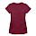 thumbnail Vrouwen oversize T-shirt Vorne bordeaux