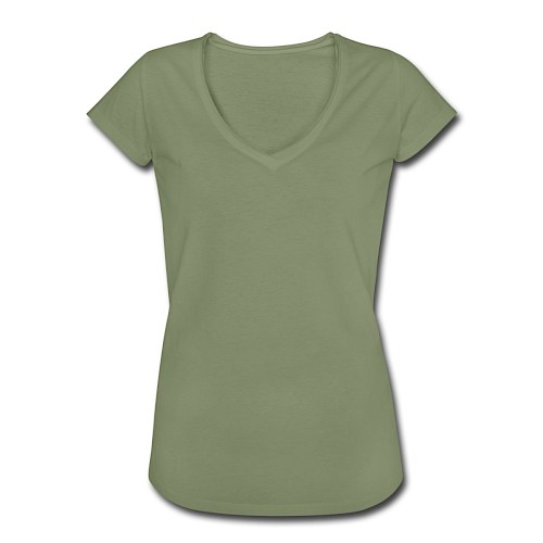 T-shirt vintage Femme Vorne olive