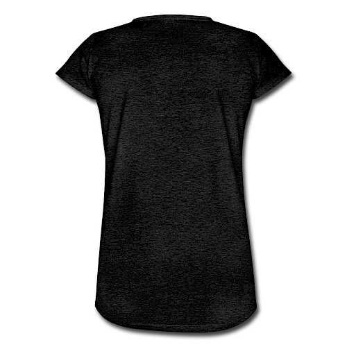 T-shirt vintage Femme Hinten charbon