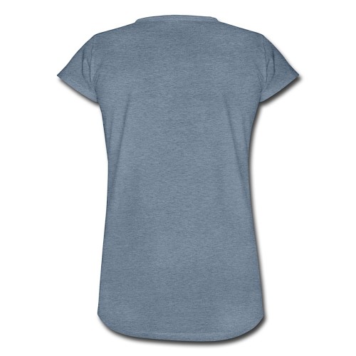 T-shirt vintage Femme Hinten vintage bleu jeans