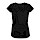 thumbnail Camiseta vintage mujer Vorne negro